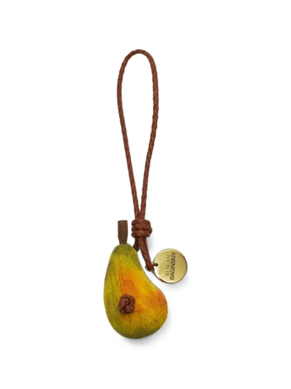 Pear bag charm - 1