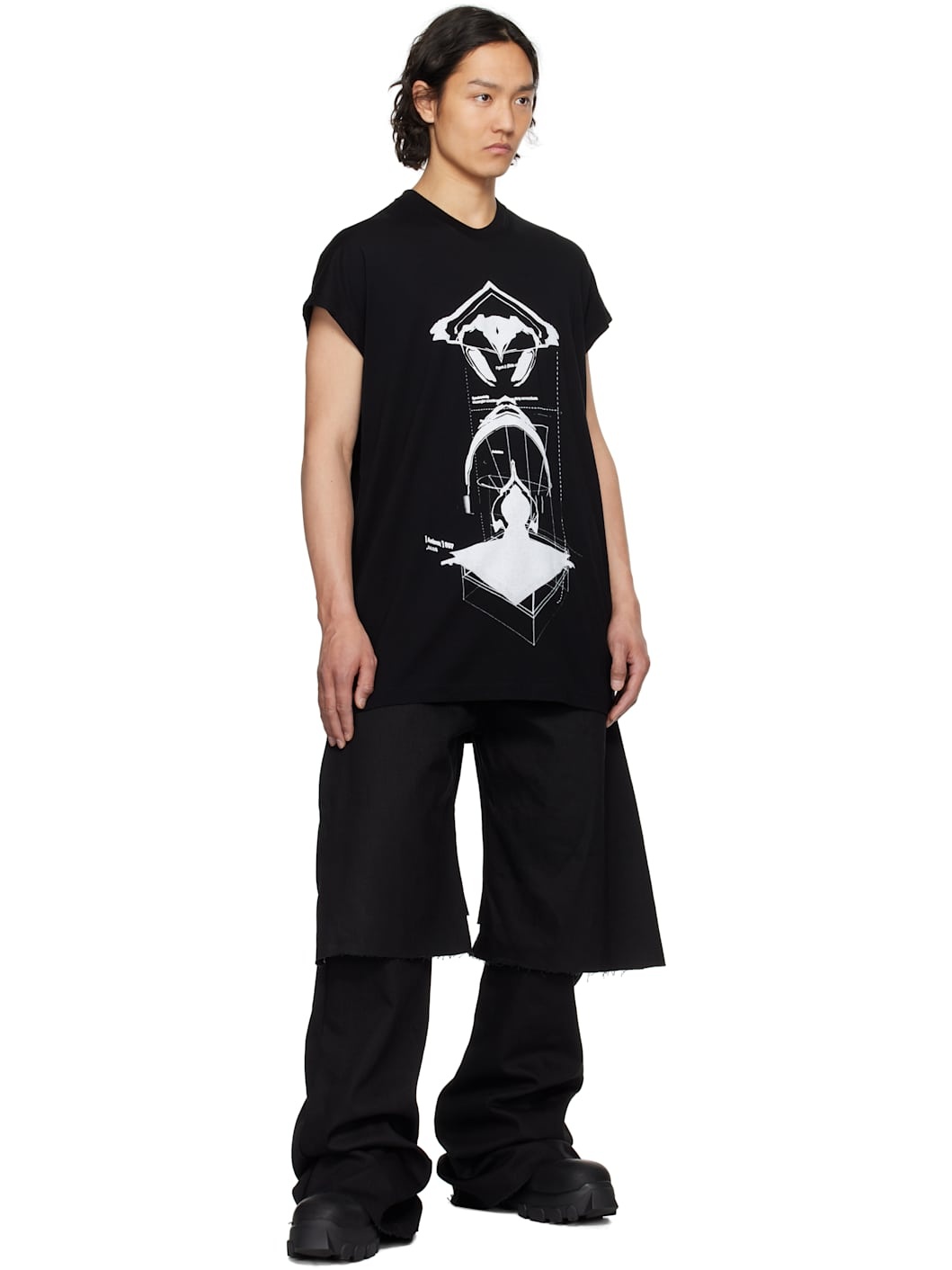 Black Anima Sleeveless T-shirt - 4