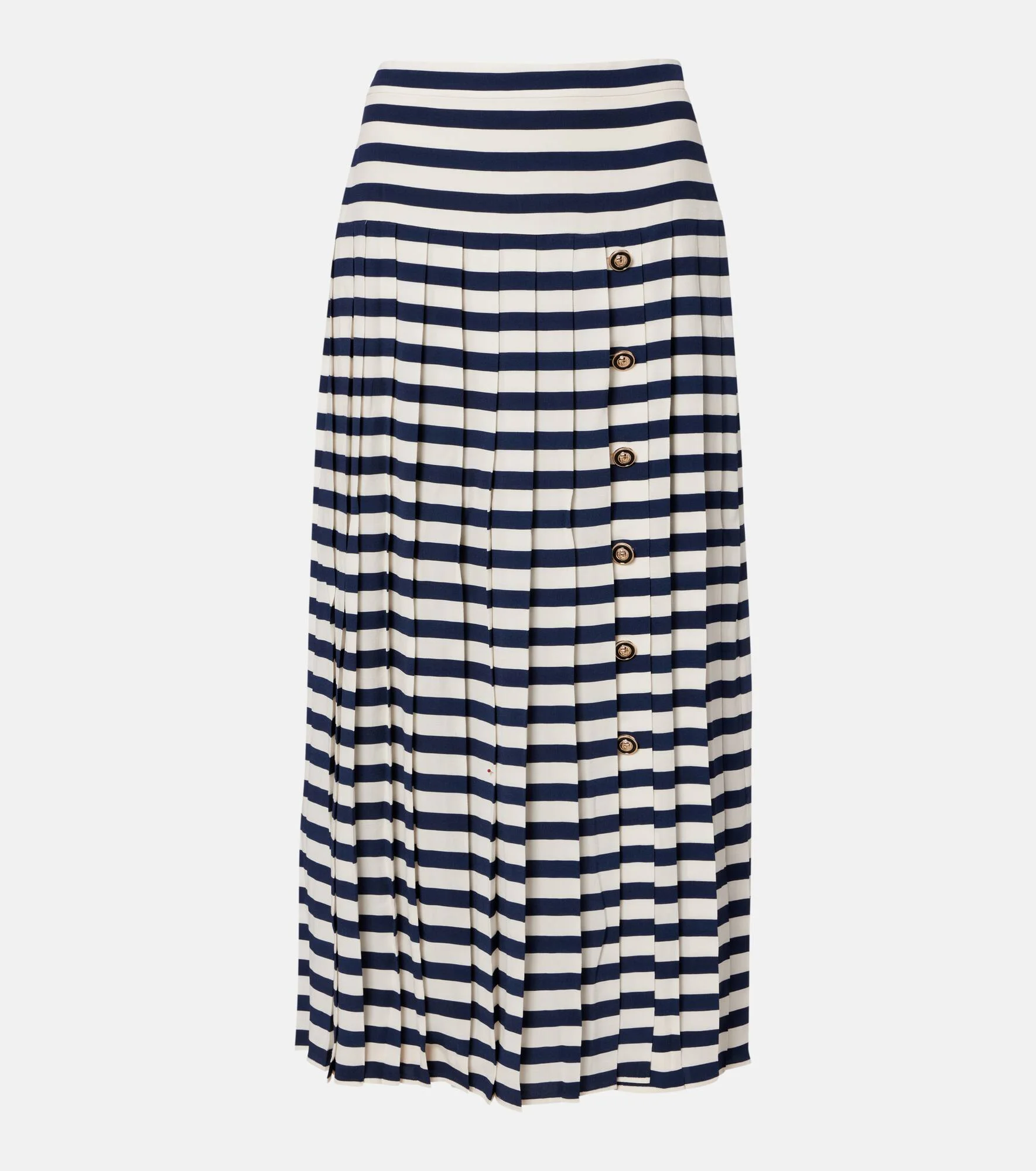 Lea striped midi skirt - 1