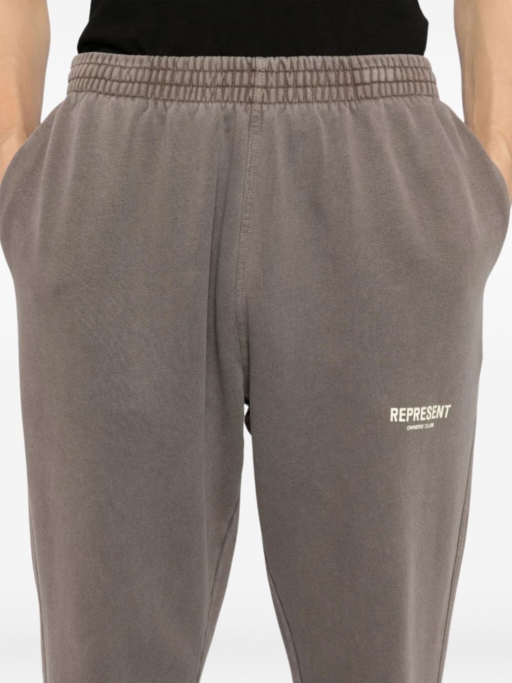 cotton track pants - 5