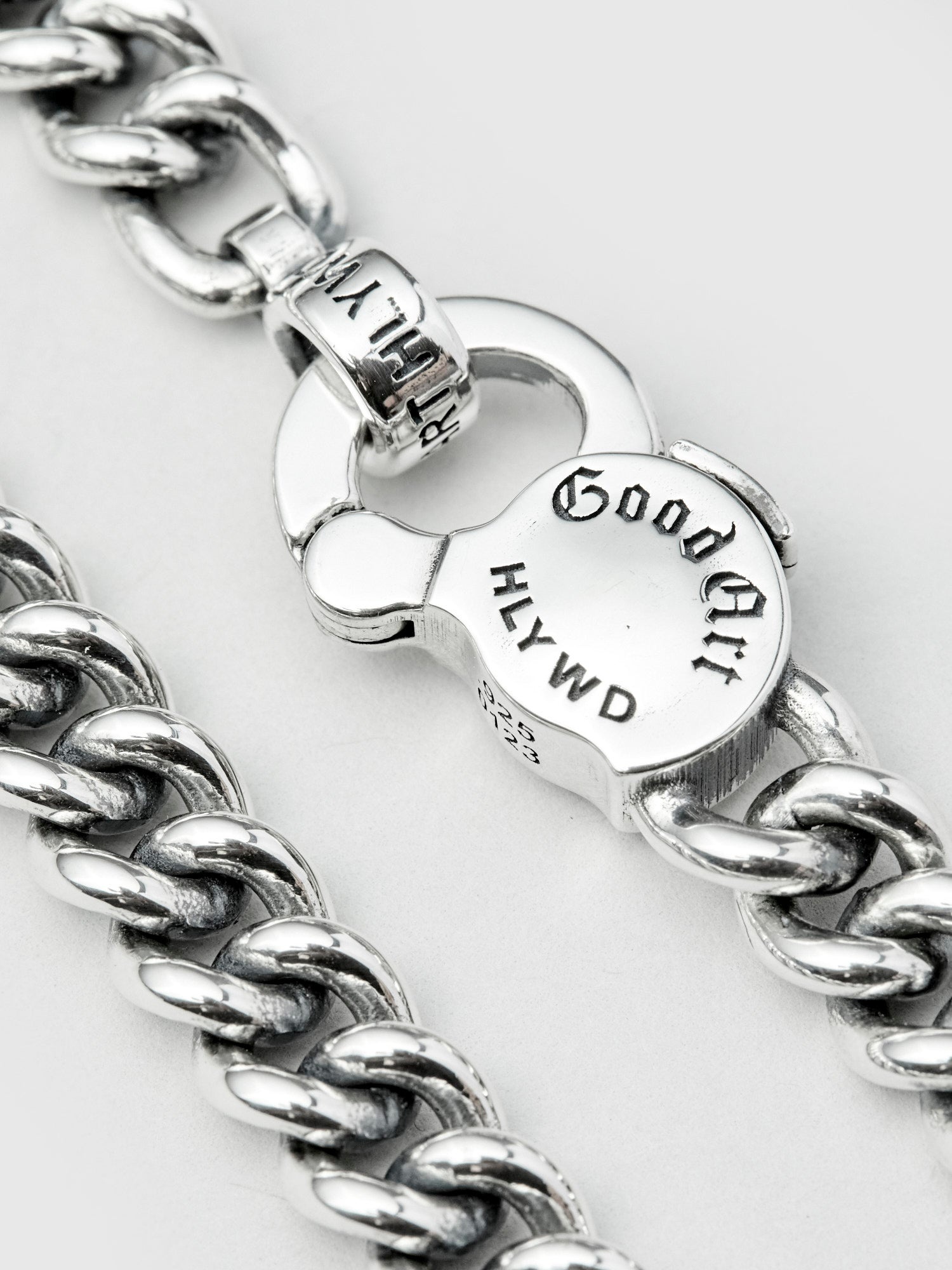 Curb Chain Bracelet Size A in Sterling Silver - 6