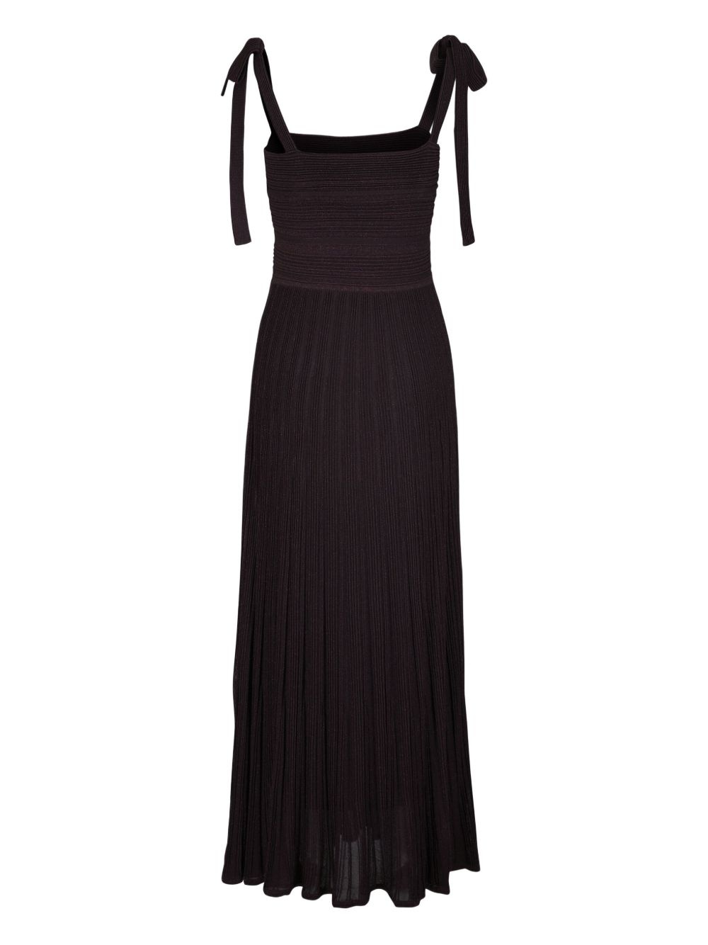 plissé maxi dress - 2