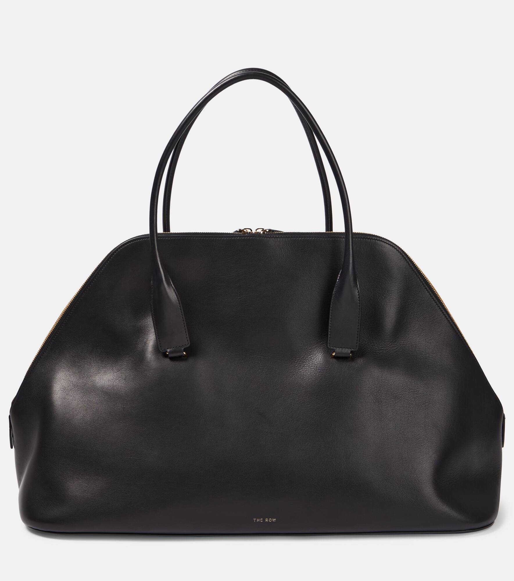 Devon Large leather tote bag - 1