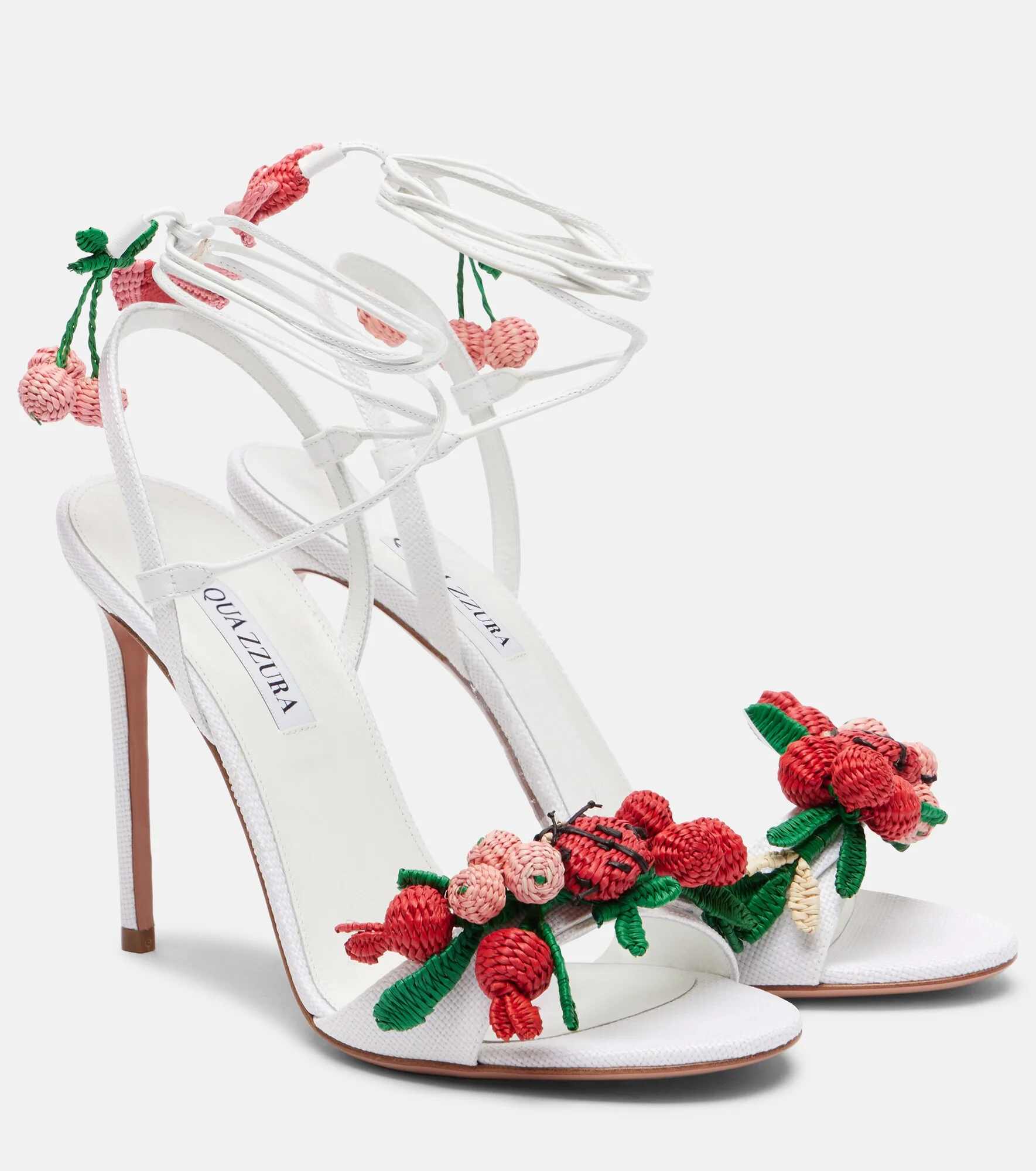 Botanica raffia slingback sandals - 1