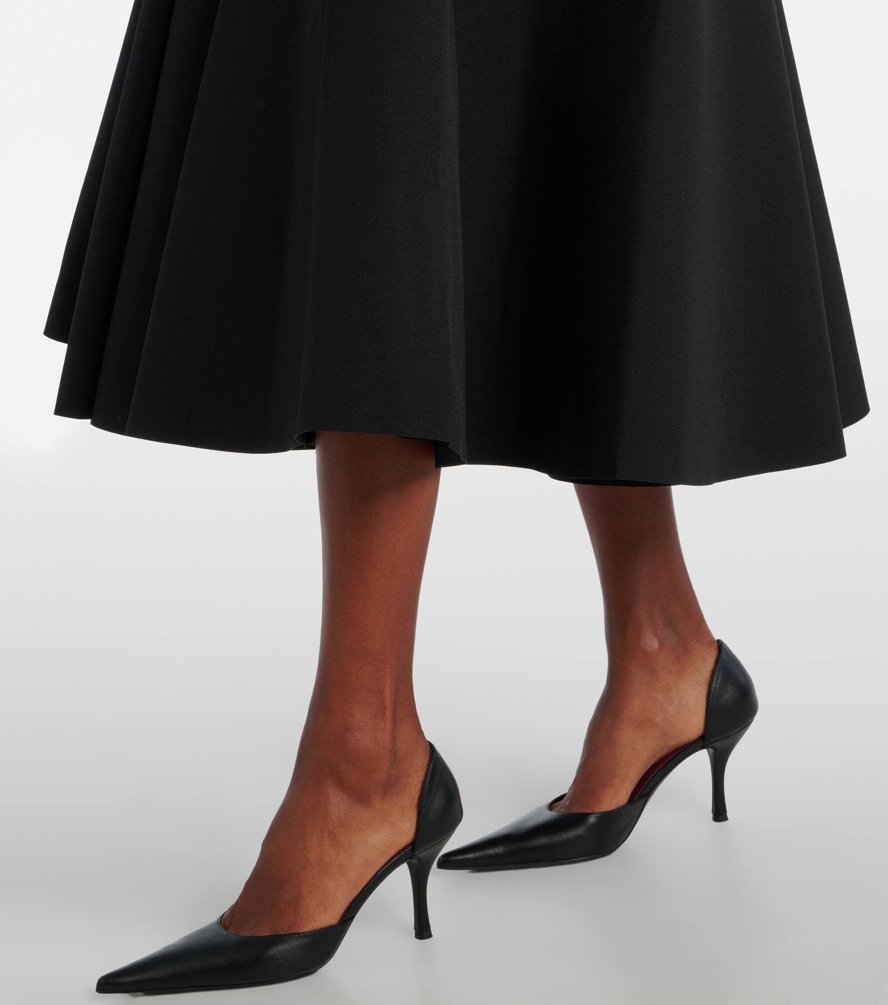 Ada strapless crêpe midi dress - 5