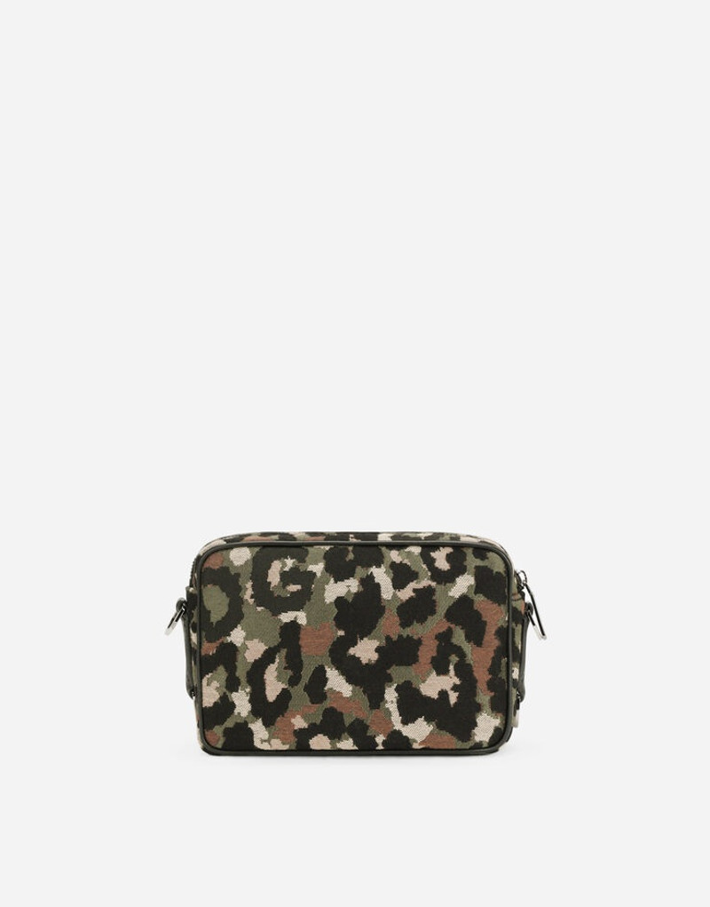 Camouflage jacquard crossbody bag 4