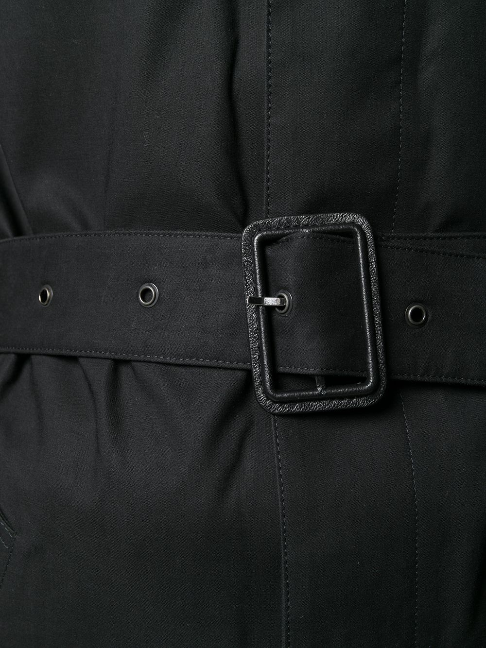belted car coat - 5