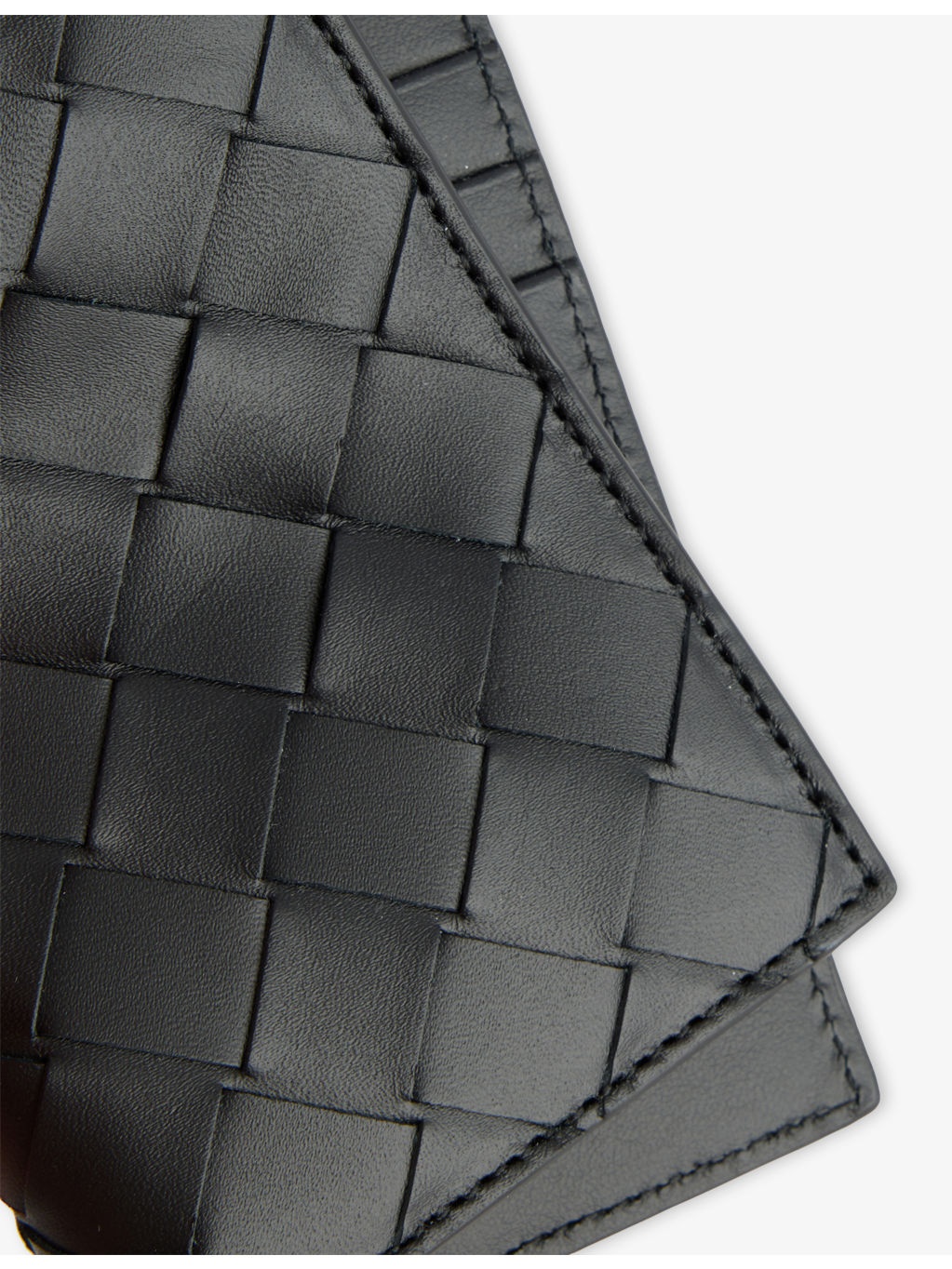 Intrecciato Bifold Leather Wallet - 2