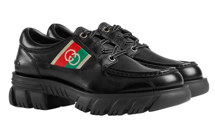 Gucci GG Romance Lace-Up 'Black' 663369-DTNE0-1080 - 3