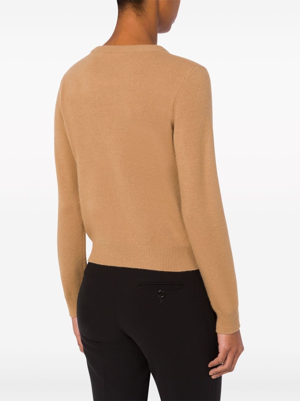 heart-motif crew-neck jumper - 3