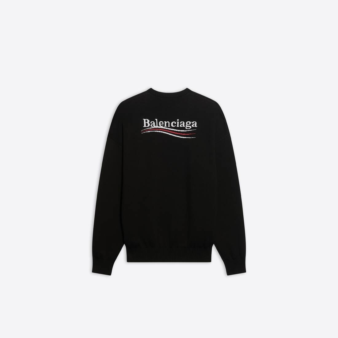 Men's Political Campaign Sweater in Black - 2