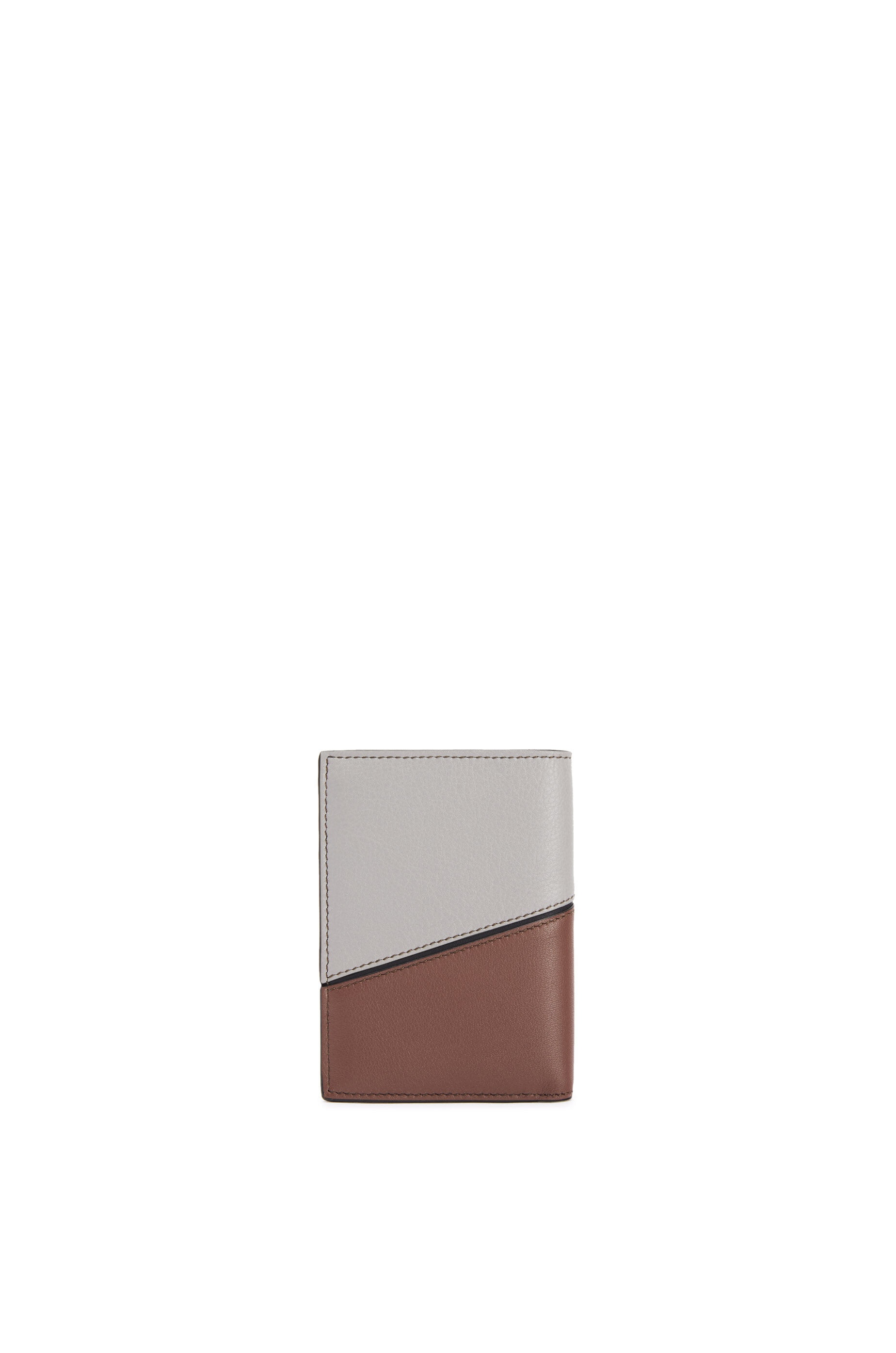 Puzzle bifold cardholder in classic calfskin - 3