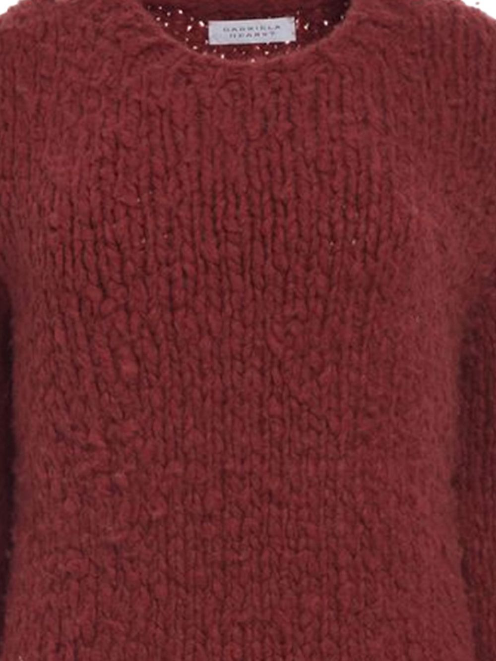 textured crew-neck sweater - 2