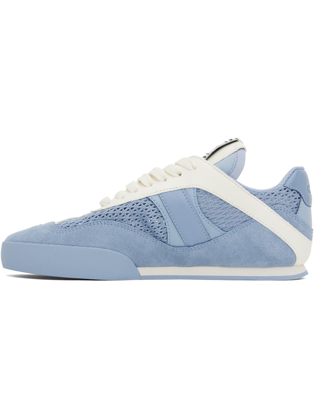 Blue 'Chloé Kick' Sneakers - 3