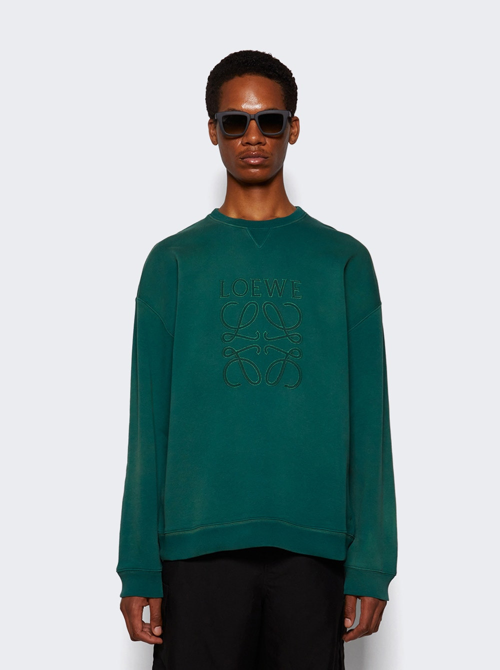 Relaxed Fit Sweatshirt Dark Green - 2