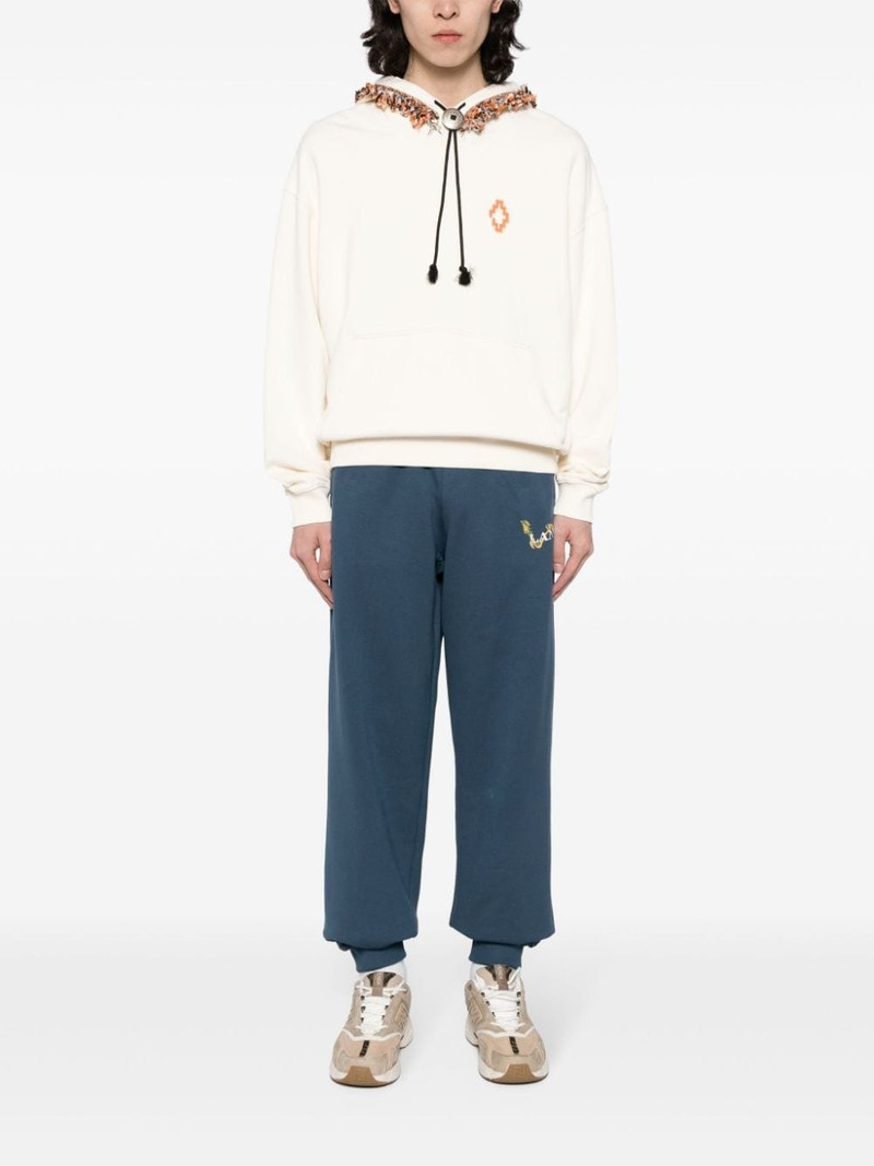 Lanvin logo-print cotton track pants outlook