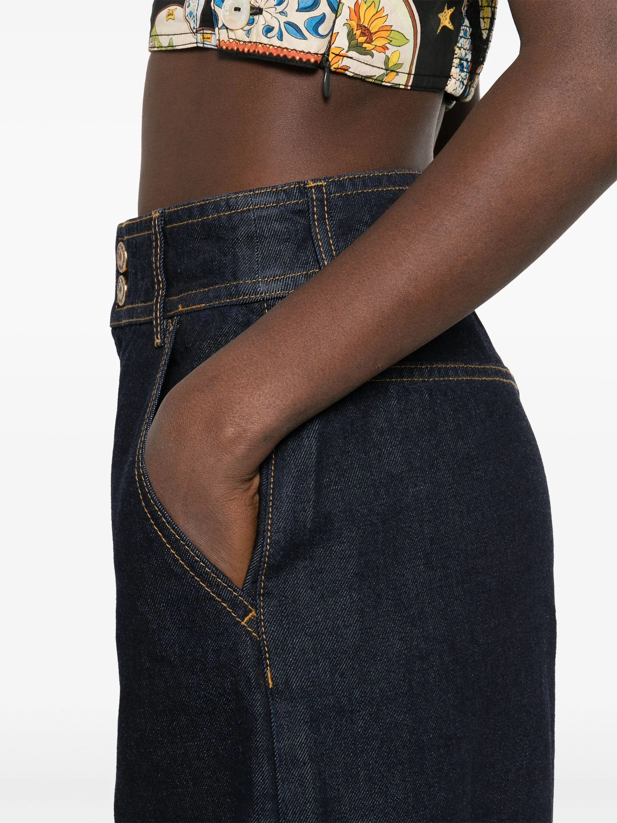 Hypnotic balloon-cuffed jeans - 5