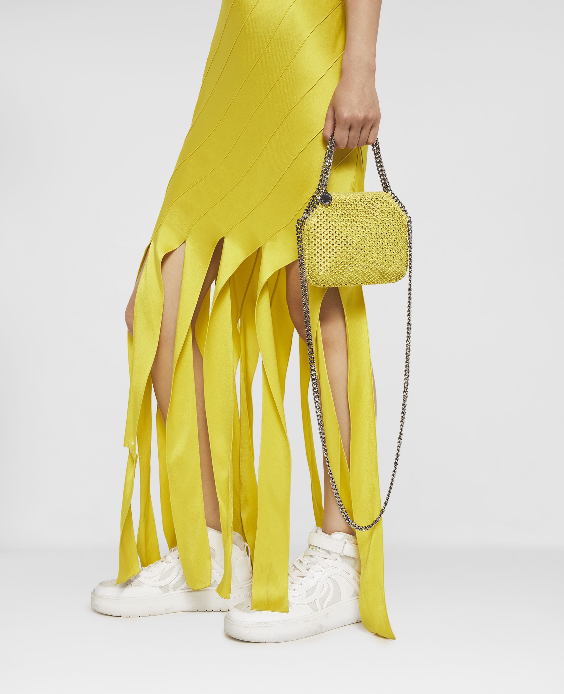 Falabella Crystal Mesh Mini Tote Bag - 2