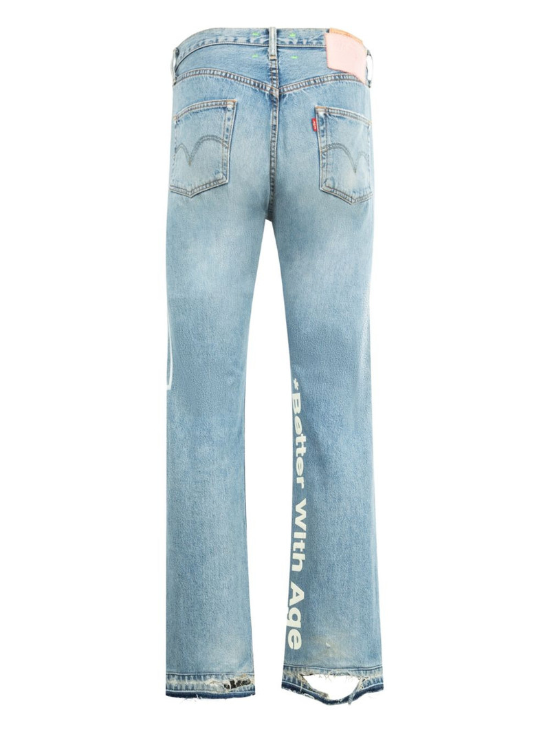 *Better With Age x Levi's 501 Broadway denim trousers outlook