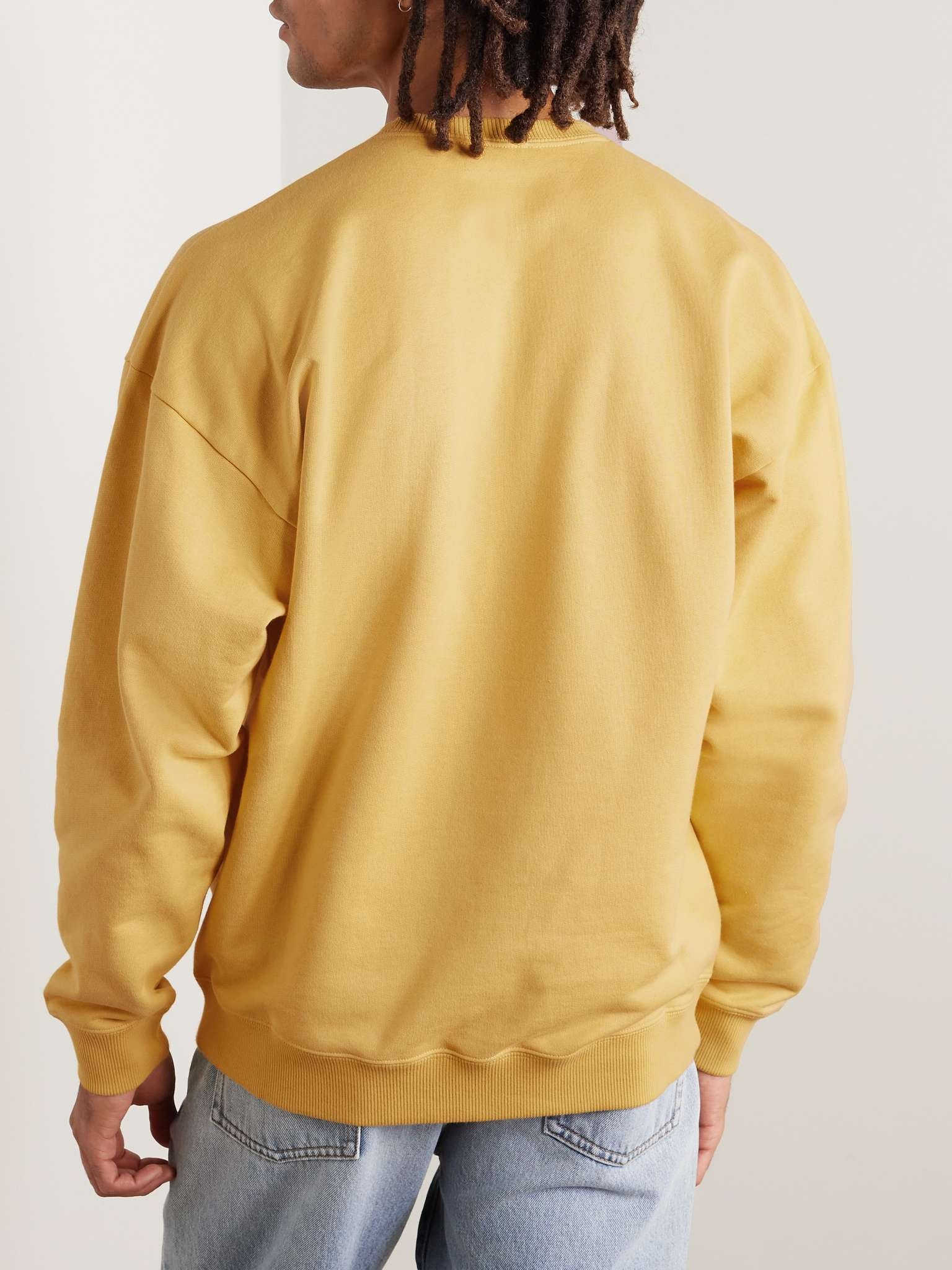 Logo-Embroidered Cotton-Jersey Sweatshirt - 3