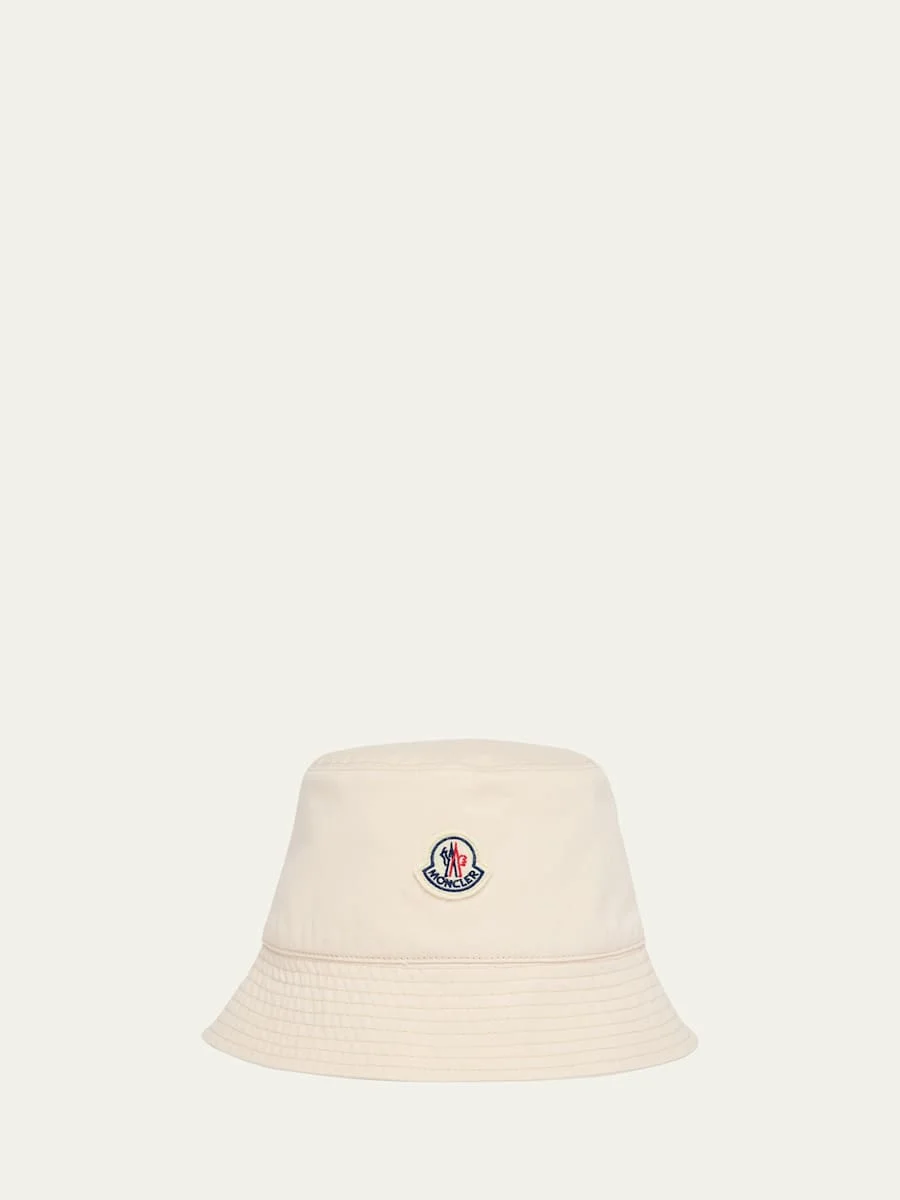 Men's Logo Patch Bucket Hat - 1