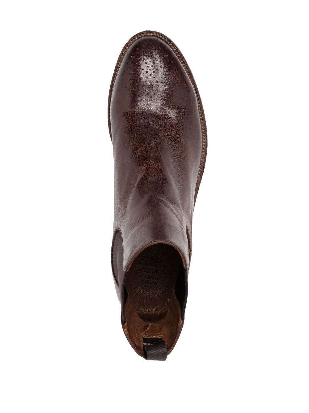 leather Chelsea boots - 4