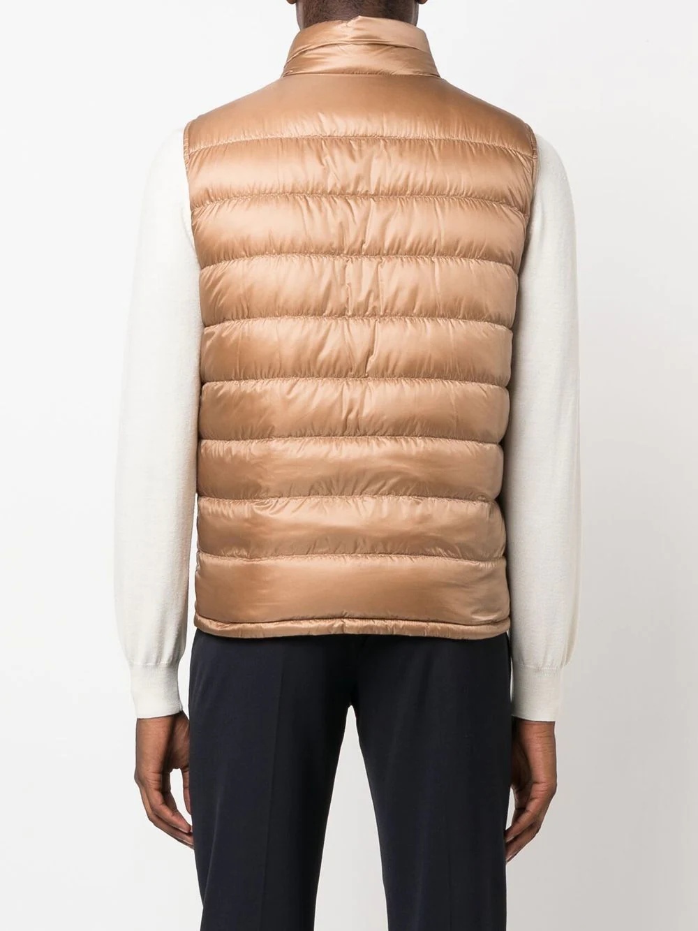 reversible padded down gilet - 4