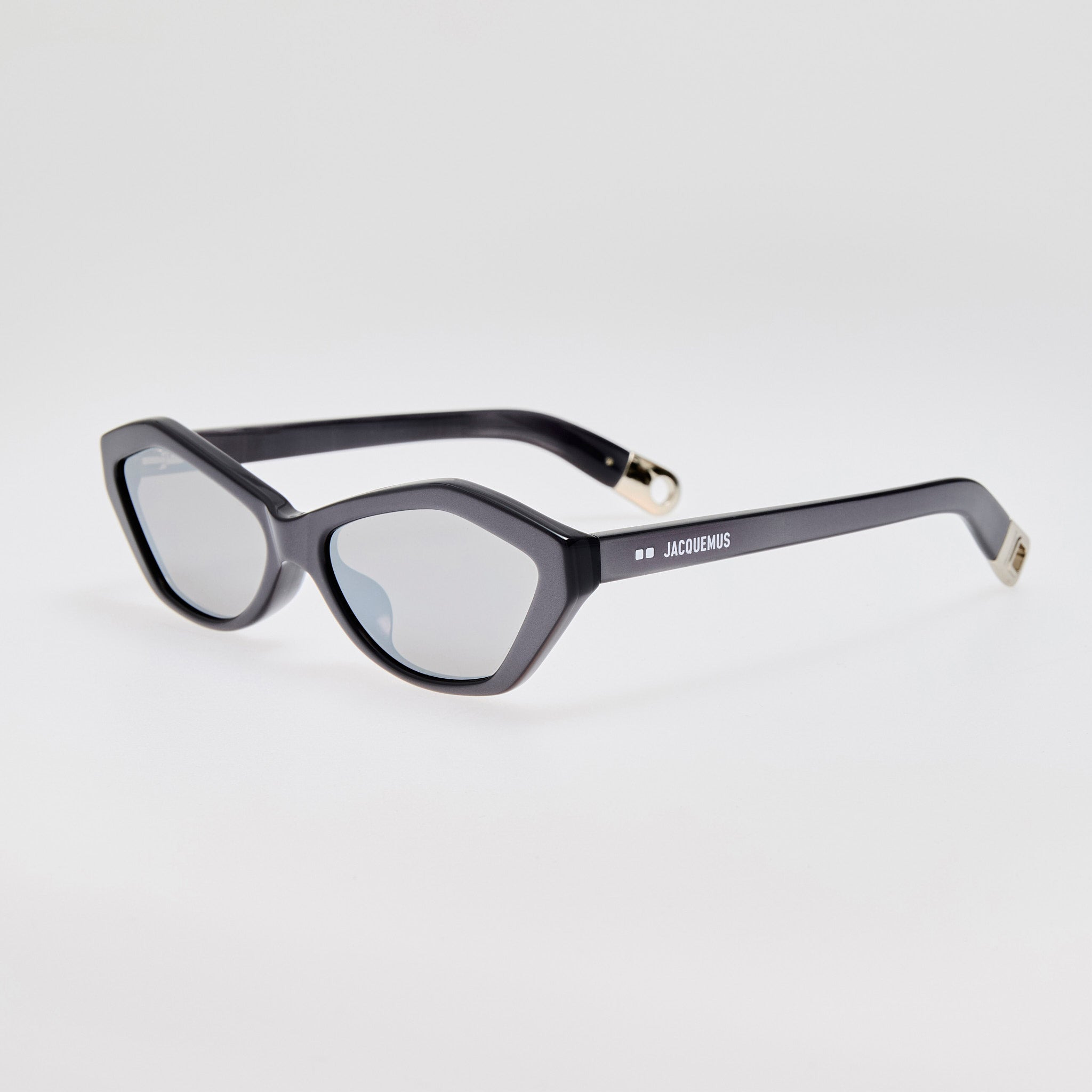 Bambino Sunglasses in Metallic Gunmetal - 3