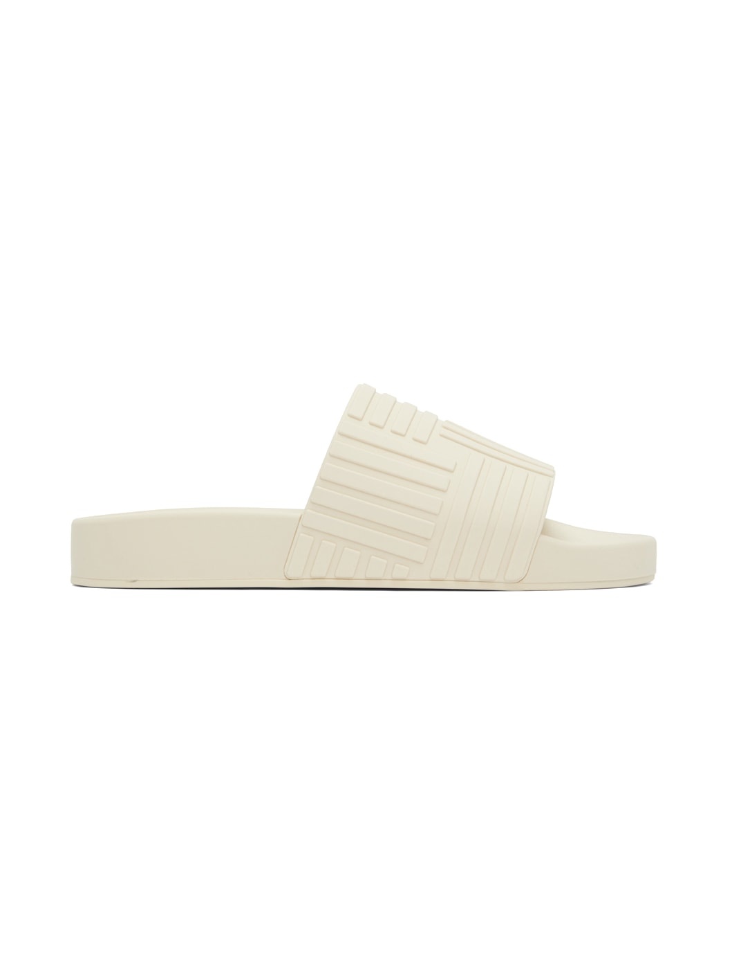 Off-White Rubber Slides - 1
