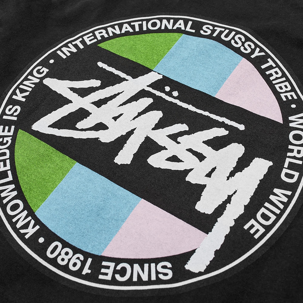 Stussy Long Sleeve Classic Dot Pigment Dyed Tee - 3