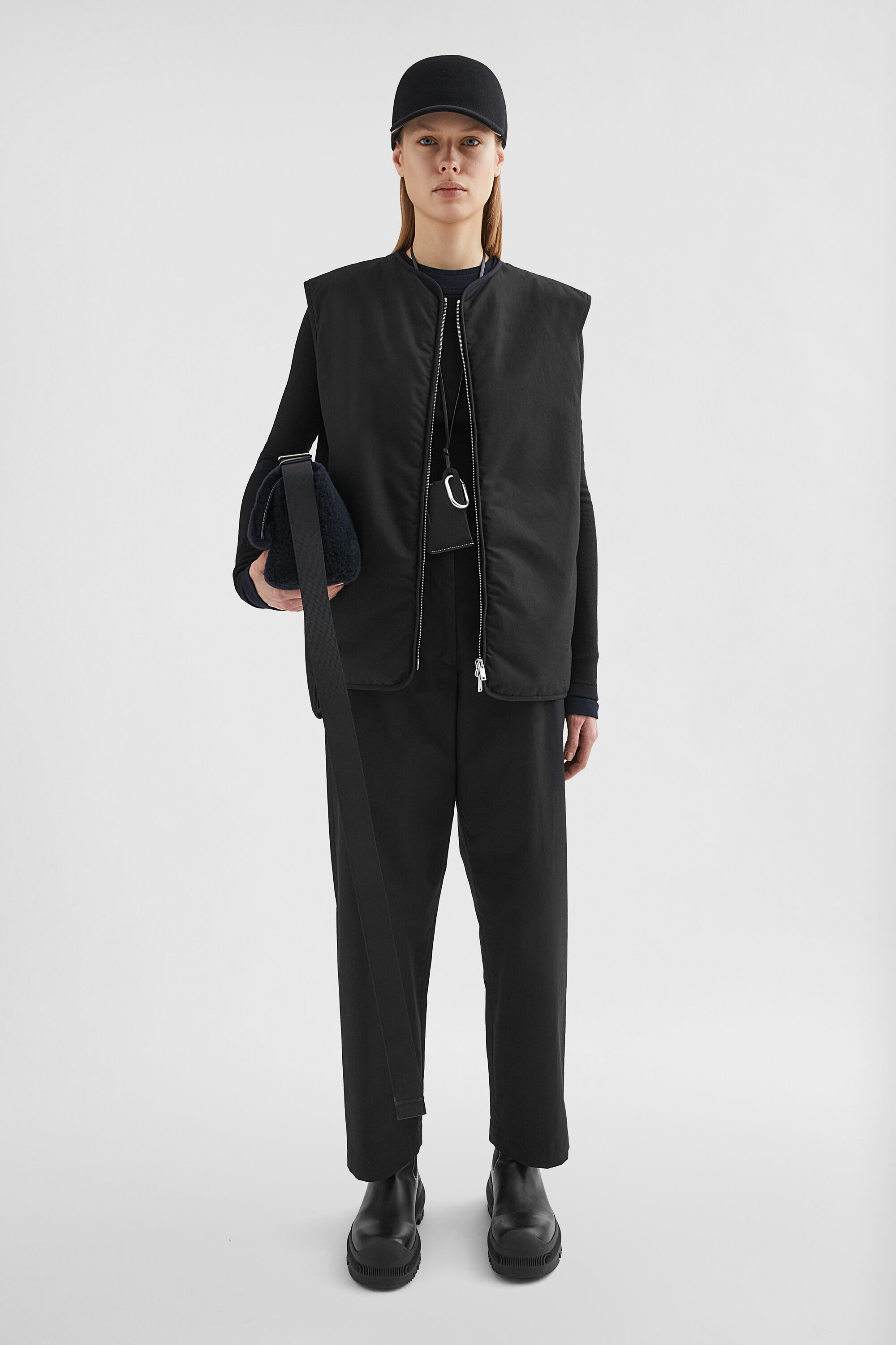 Cotton Tapered Trousers - 5