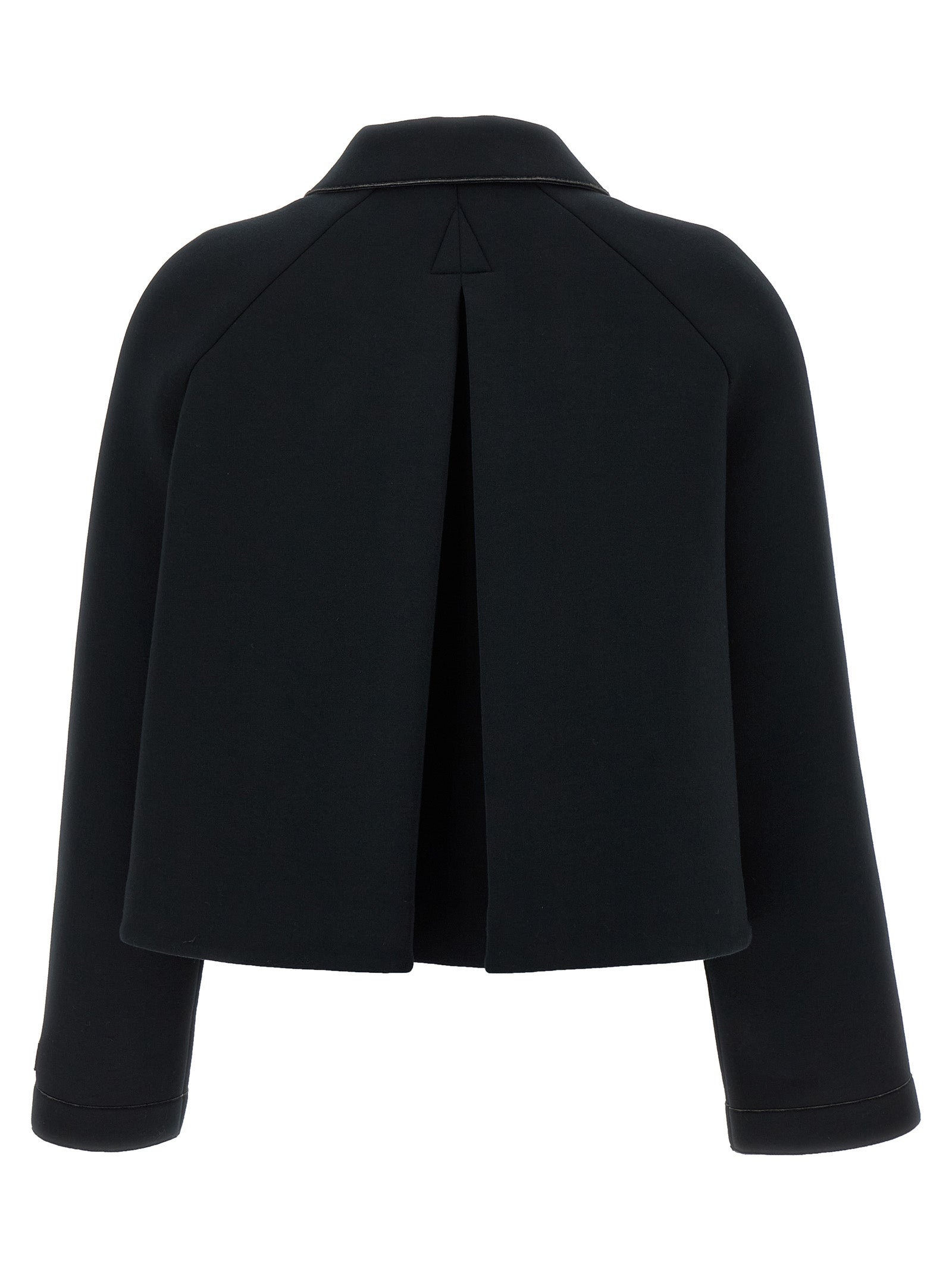 Jersey Jacket Puffer Jackets Black - 2