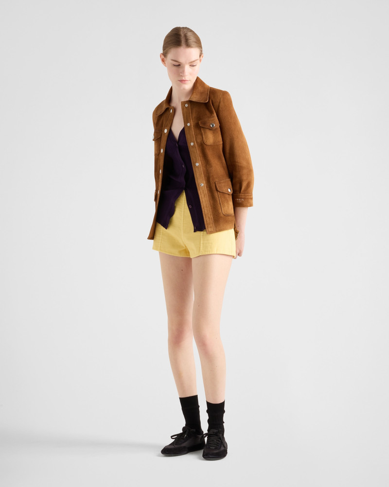 Prada Double cotton shorts outlook