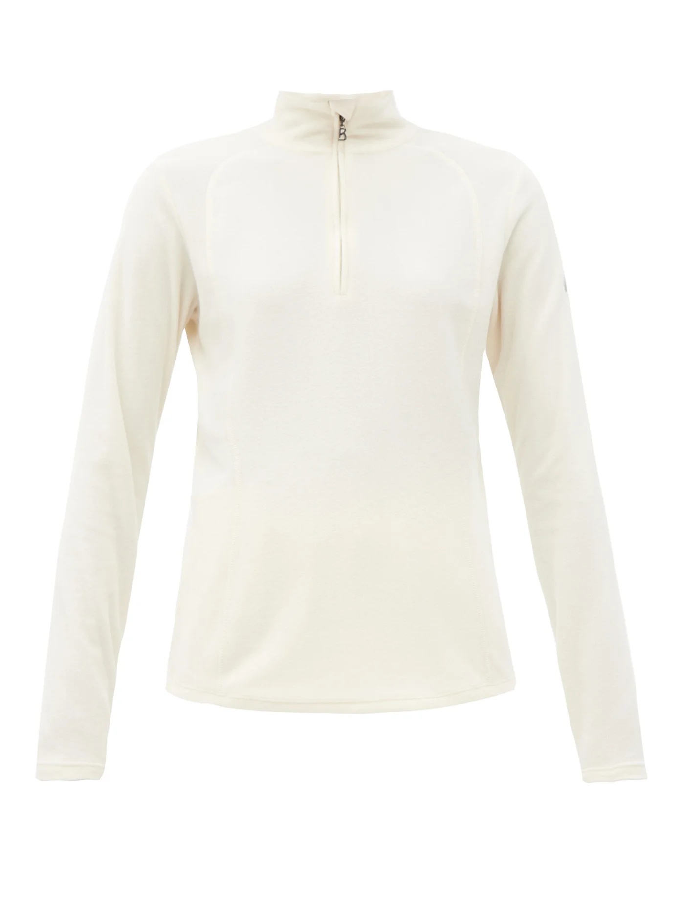 Madita zipped high-neck fleece base-layer jacket - 1