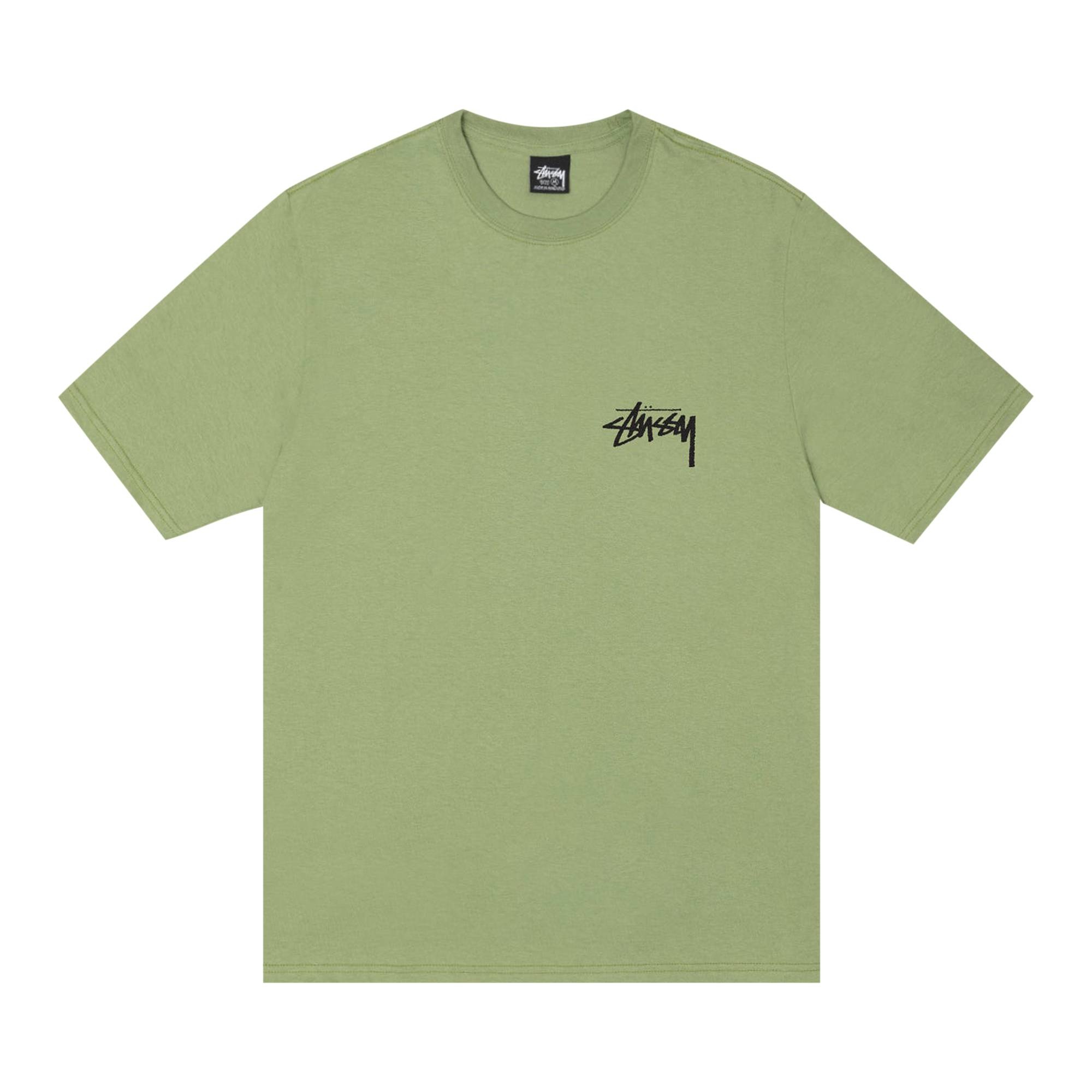 Stussy Classroom Tee 'Moss' - 1