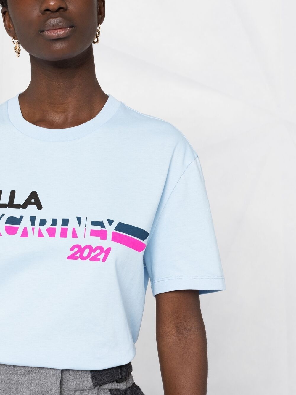 2021 logo-print T-shirt - 5