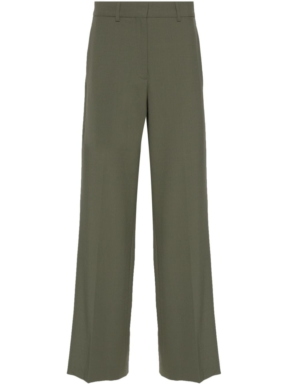 pressed-crease trousers - 1