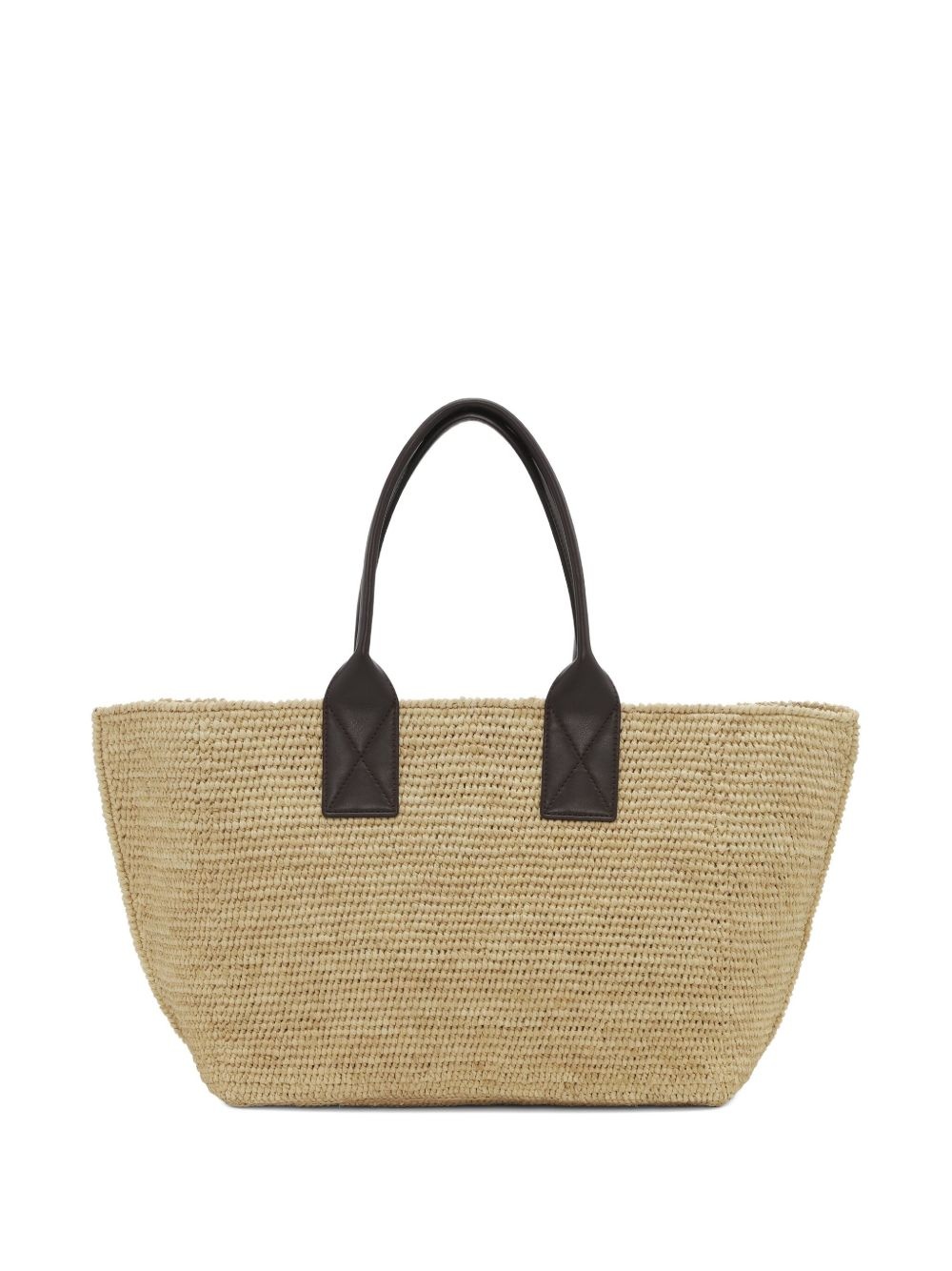 medium raffia tote bag - 5