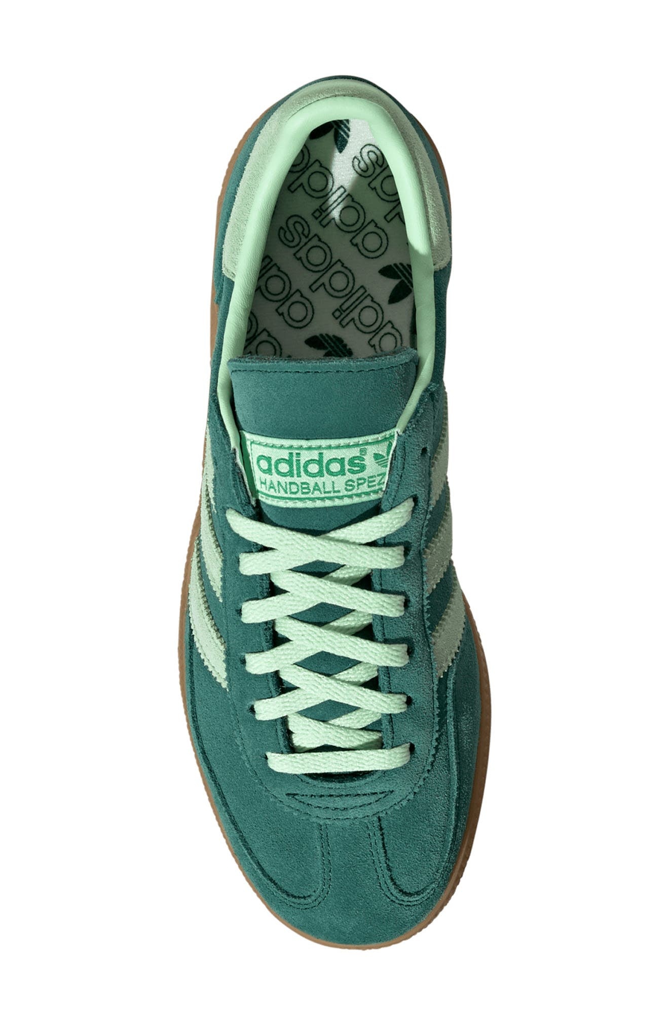 adidas Handball Spezial Sneaker in Green/green Spark/Gum at Nordstrom - 4