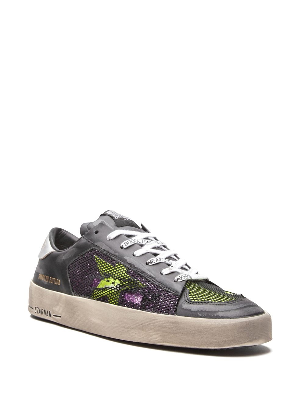 Stardan glitter-detail sneakers - 2