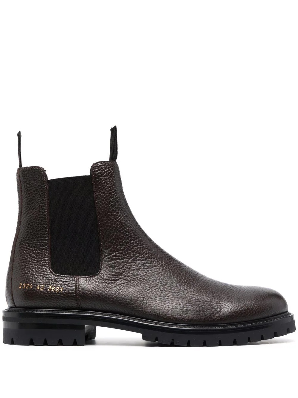 ankle-length leather Chelsea boots - 1