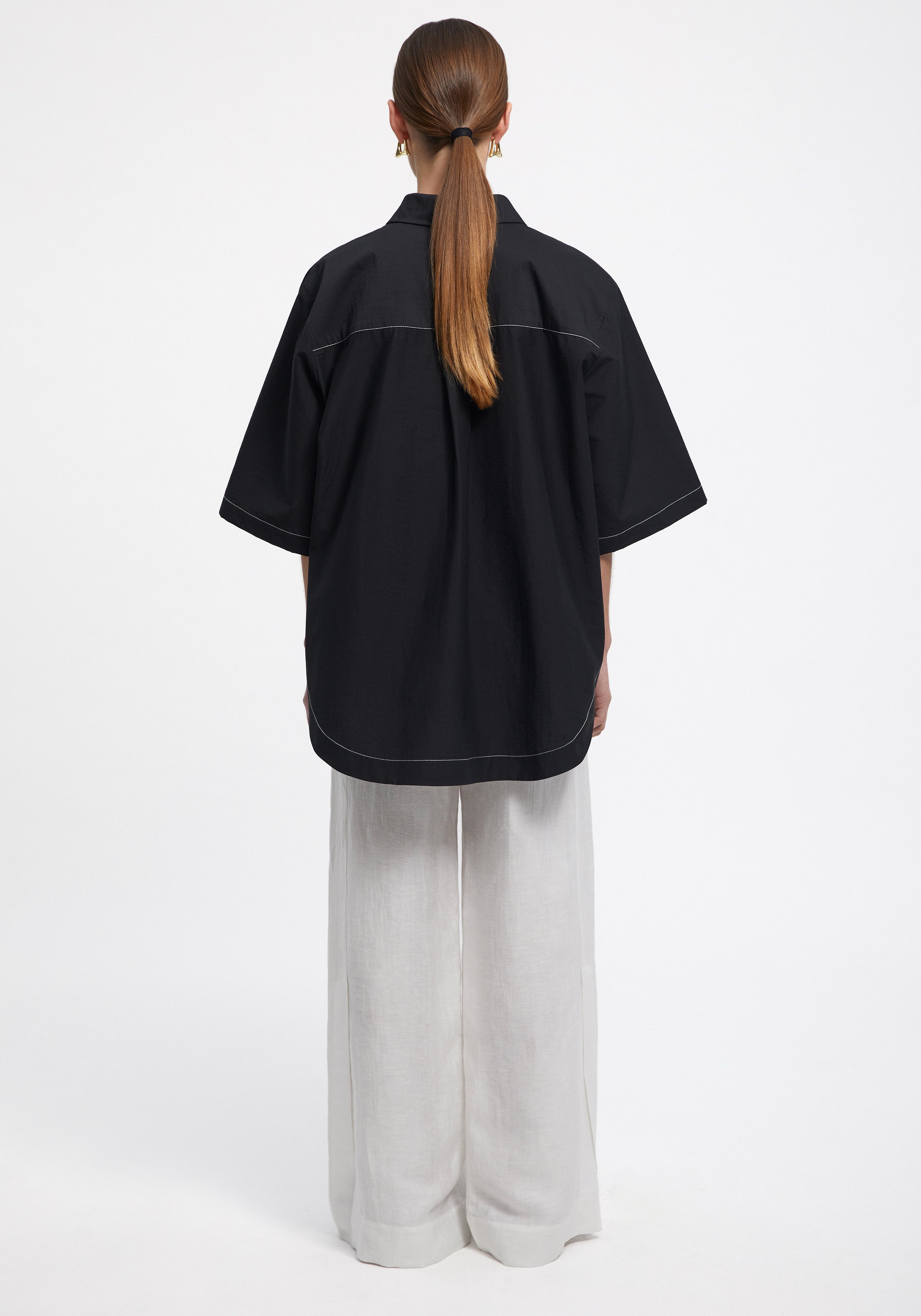 AVONLEA
Short-sleeved oversized shirt - 4