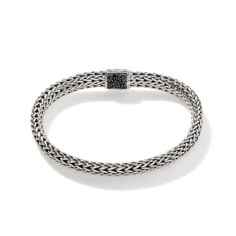 Icon Bracelet, Sterling Silver, Reversible Gemstones, 6.5MM 5