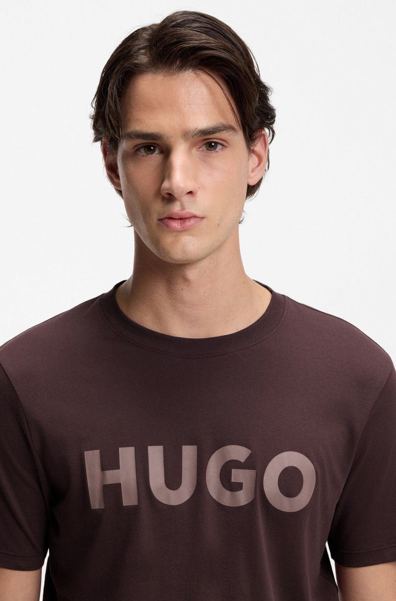 COTTON JERSEY T-SHIRT WITH LOGO PRINT 3