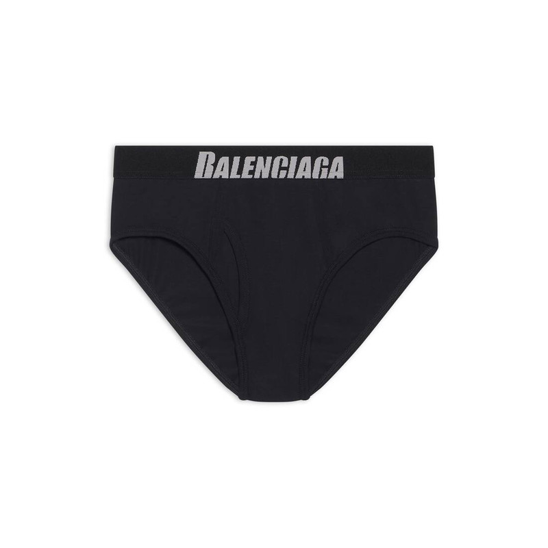 Men's Briefs in Black 1