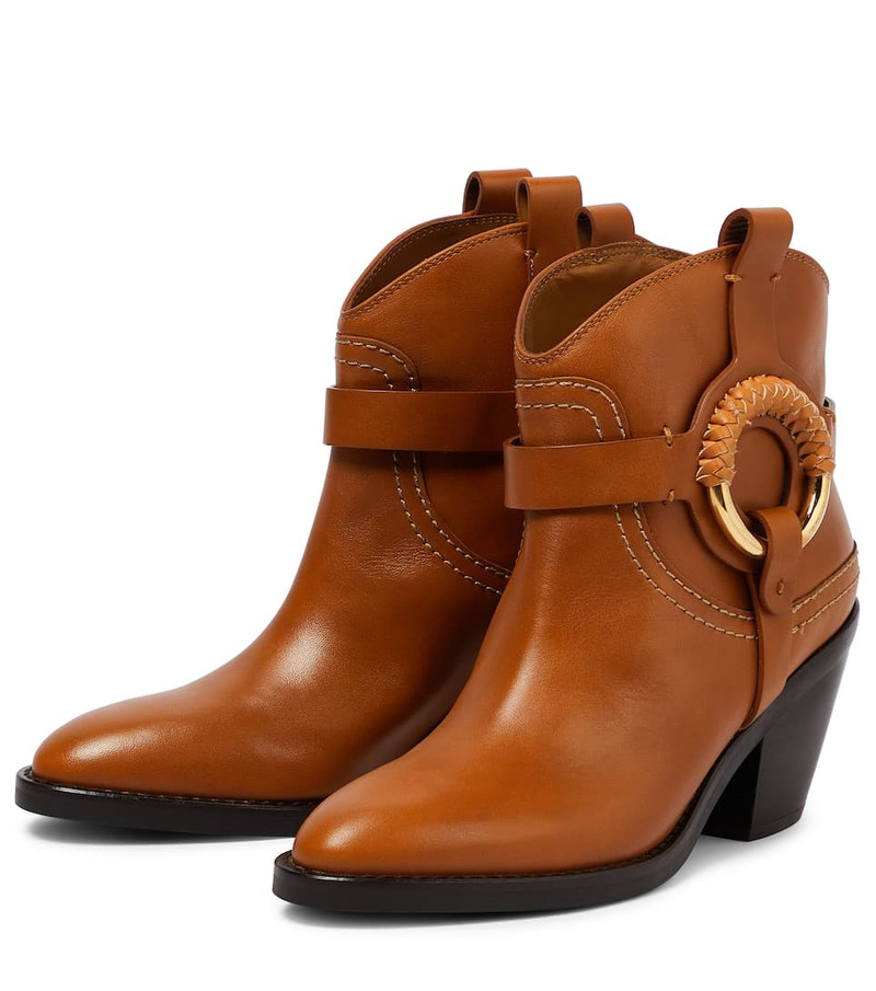 Hana leather cowboy boots 5