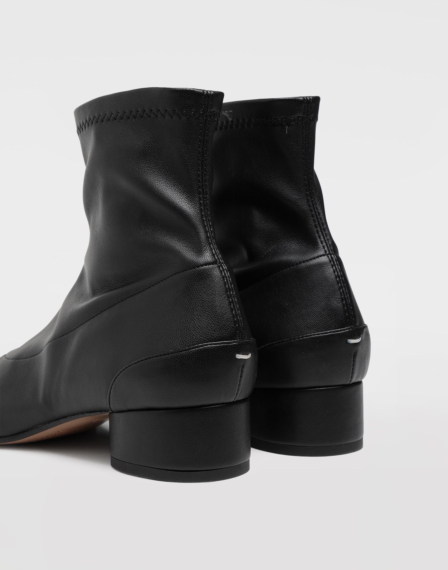 Tabi faux leather sock boots - 5