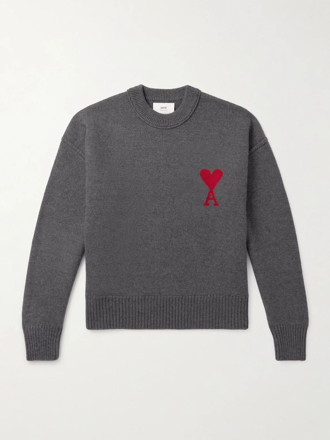 ADC Logo-Intarsia Virgin Wool Sweater - 1