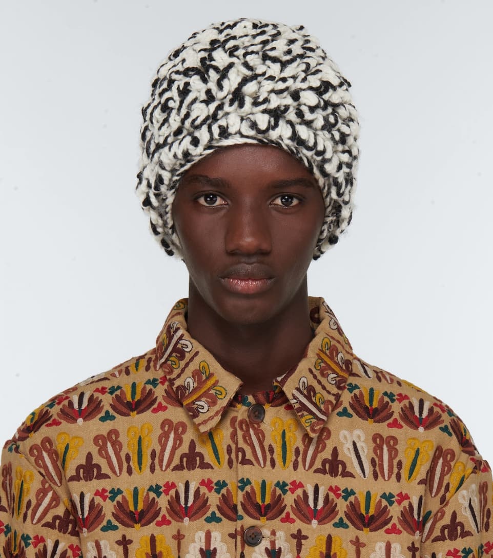 Textured wool beanie - 2