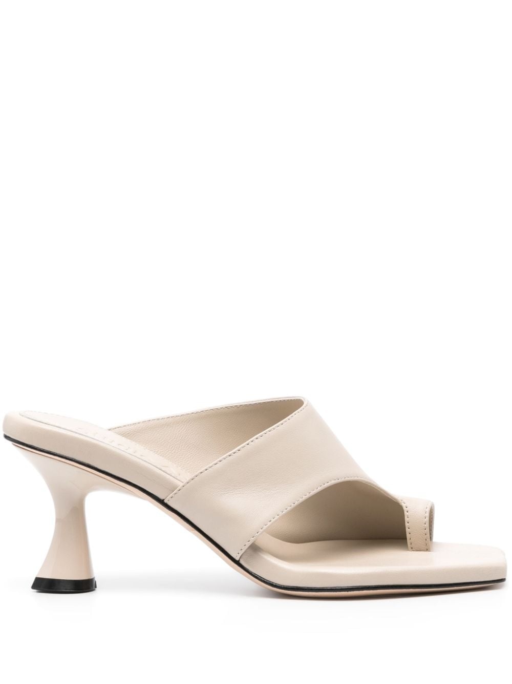Ida 70mm leather mules - 1